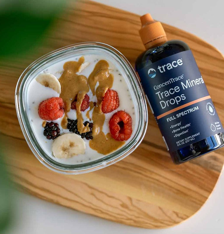 Berry + Mineral Overnight Oats