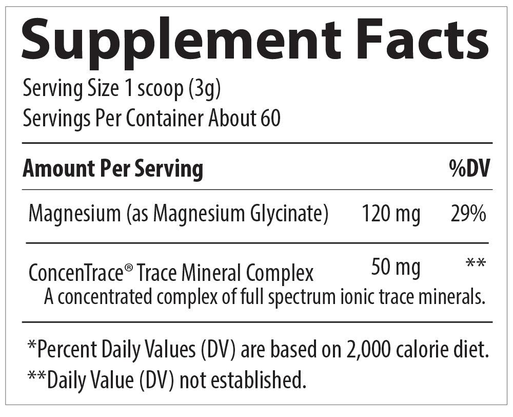 Magnesium Glycinate Powder - Trace Minerals