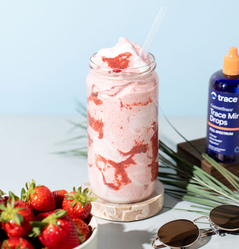 Strawberry Mineral Smoothie
