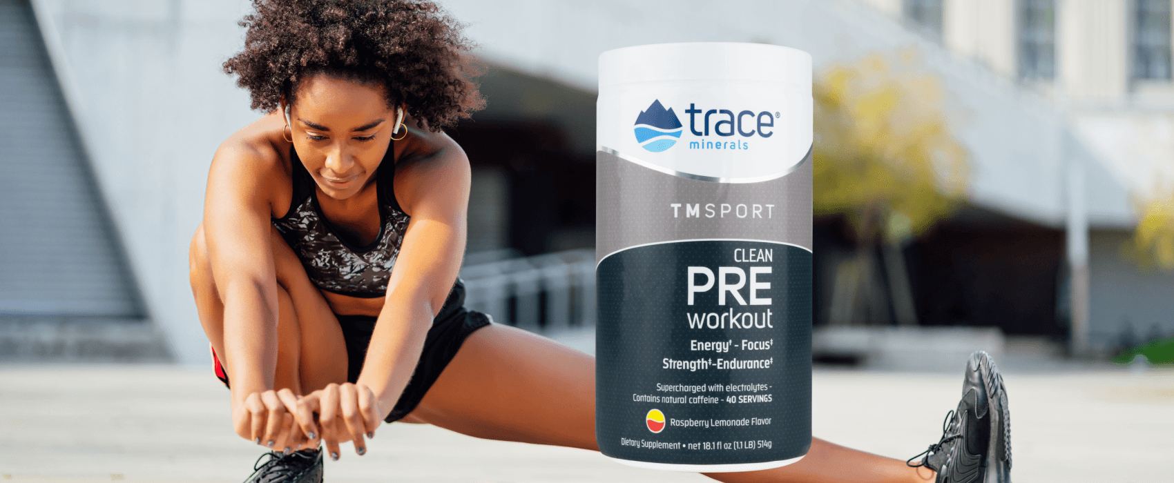 Clean Pre-Workout, Featured in Forbes as One of the "Best Pre-Workouts for Women" - Trace Minerals
