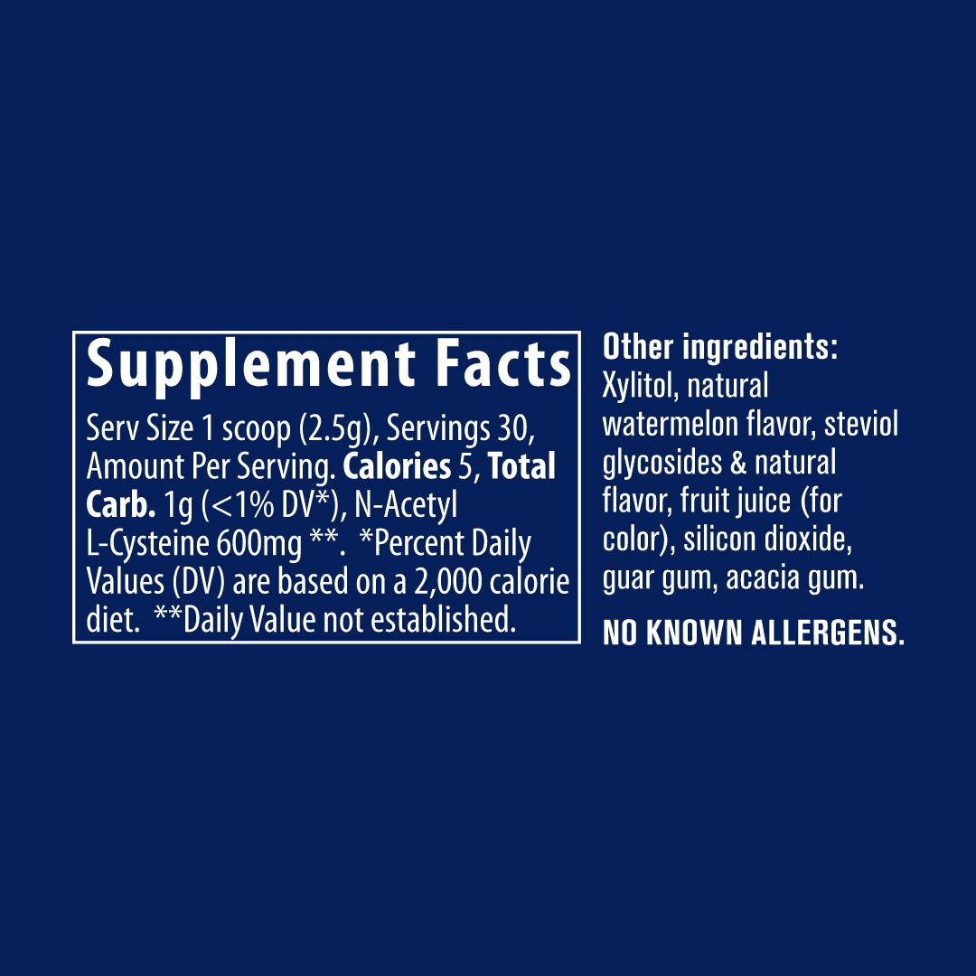 N-Acetyl L-Cysteine - NAC Amino Acid Powder Supplement
