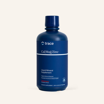 Get Liquid Cal Mag Zinc Vitamin For Optimal Bone Health - Trace Minerals