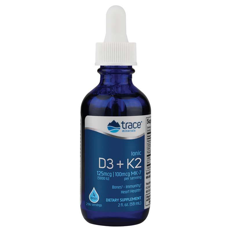 Ionic Vitamin D3+K2 - Trace Minerals