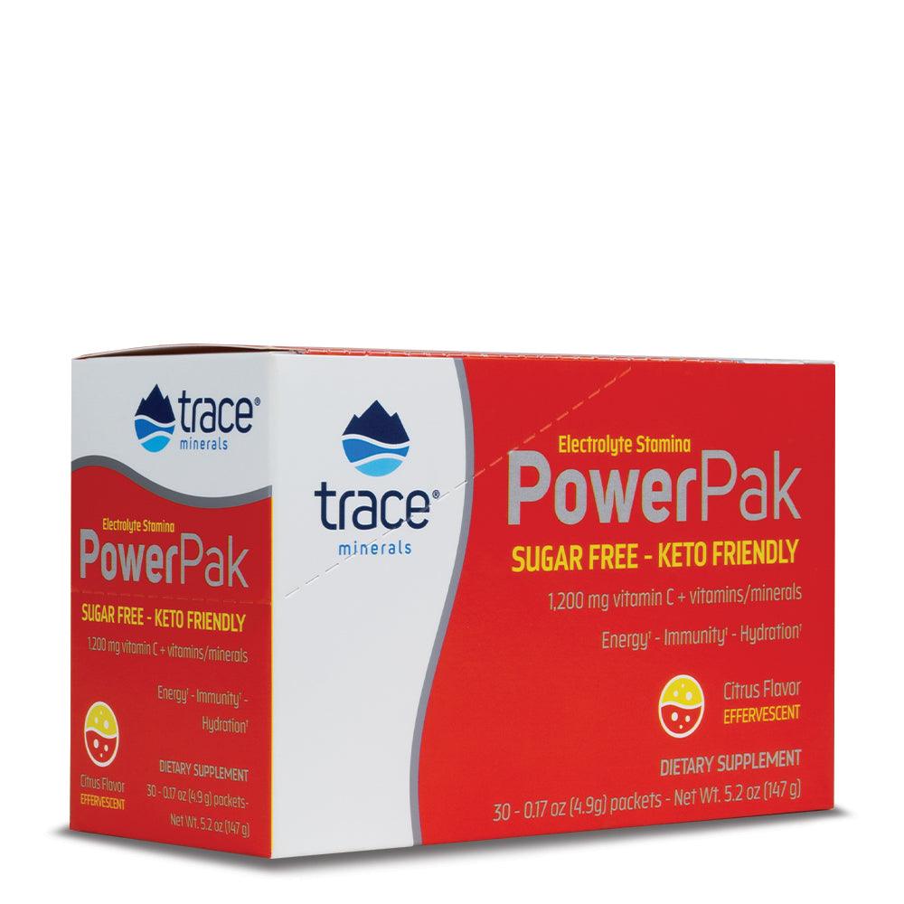 Power Pak Citrus (Sugar Free) - Trace Minerals